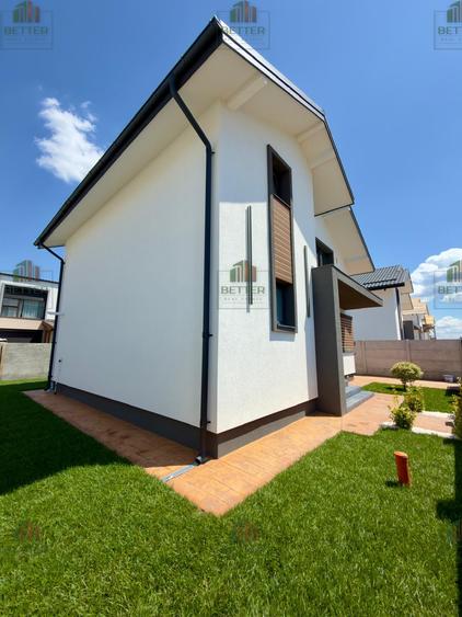 Casă de vânzare nouă individuală | 5 camere | Berceni Ilfov | La cheie | Asfalt