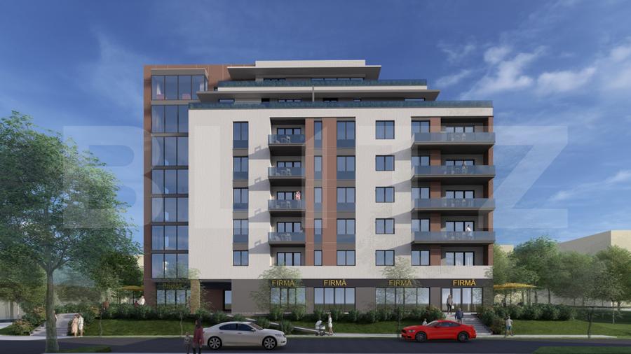 Apartament cu 2 camere, 57 mp, bloc nou - zona Andrei Muresanu