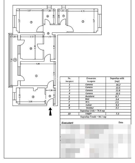 Apartament 4 camere | Militari – Gorjului (6 min. Metrou) - 23