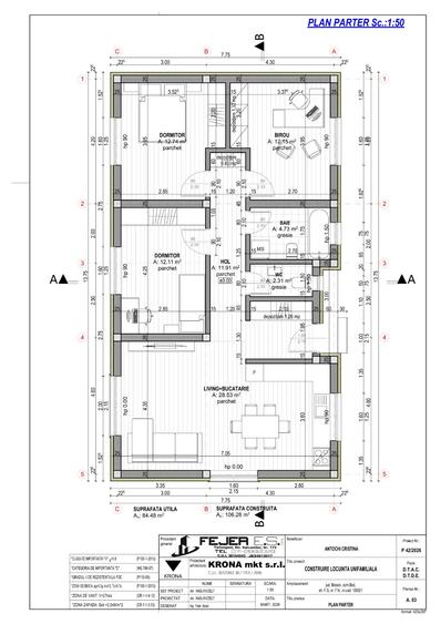 Casa individuala, 3 dormitoare, panoramica spre munti
