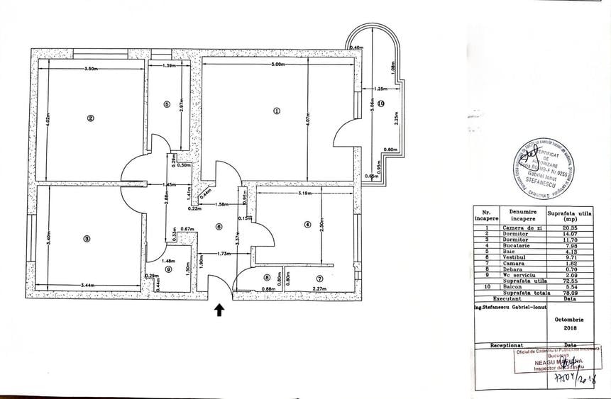 Apartament 3 camere Emil Botta, Bd. Unirii, Casa de Pensii - 16