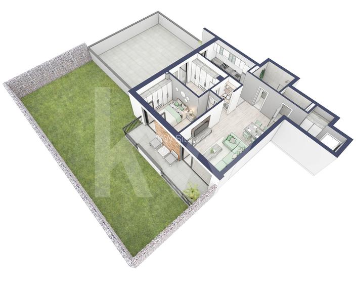 Apartament 3 camere, Parter, intabulare vara 2026 - 3