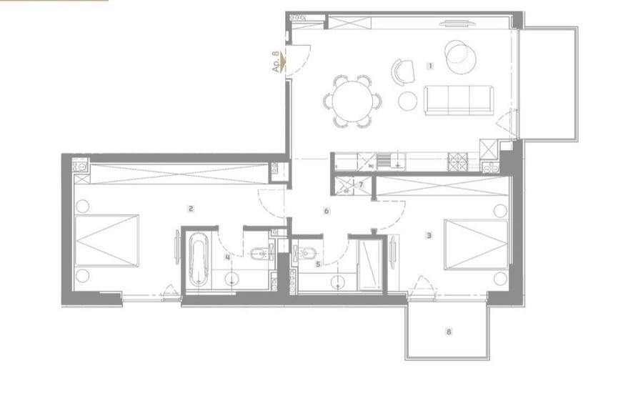 Apartament Lux Nou Aviatiei