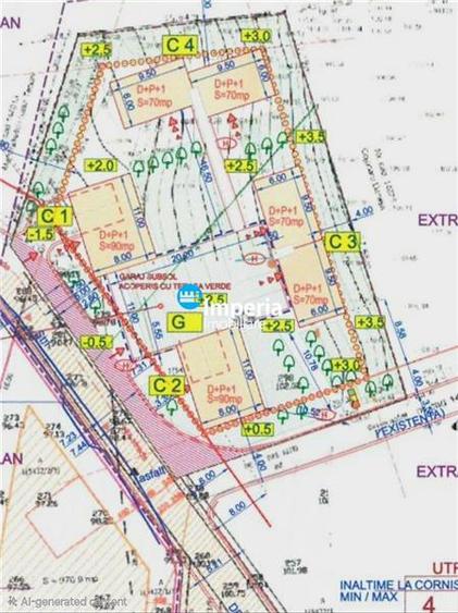 Teren 1846mp cu deschidere dubla in Bucium – Plopii Fara Sot
