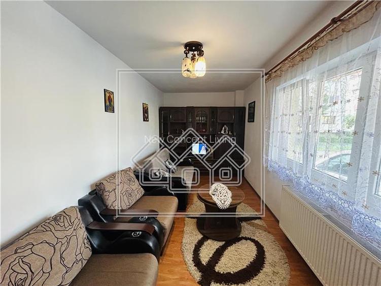 Apartament de vanzare in Sibiu - 3 camere, 2 bai, parcare subterana - - 6