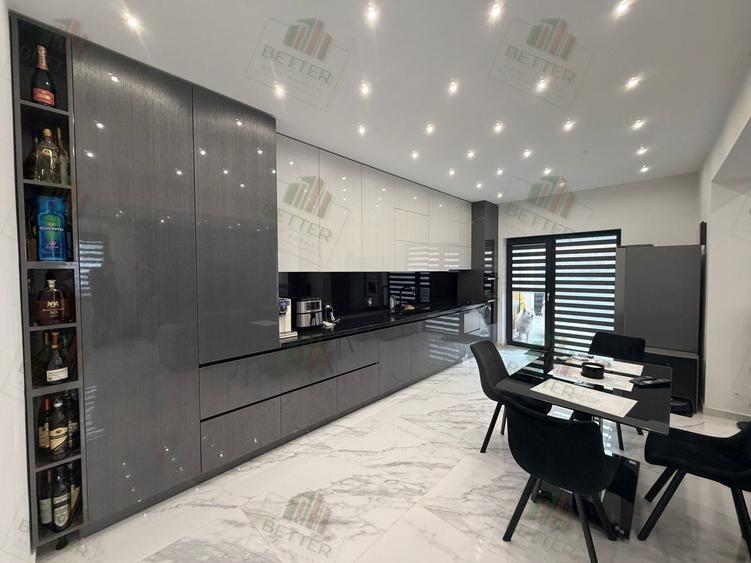 Vilă moderna de vânzare în Berceni – complex privat inchis, mobilata