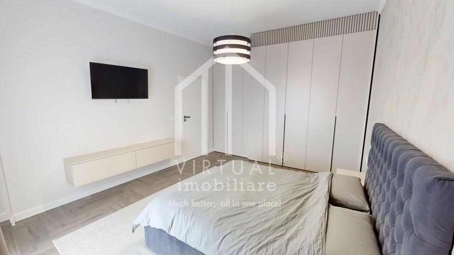 Apartamet cu 3 camere, 60mp utili + balcon (9mp), parcare, Ciresica