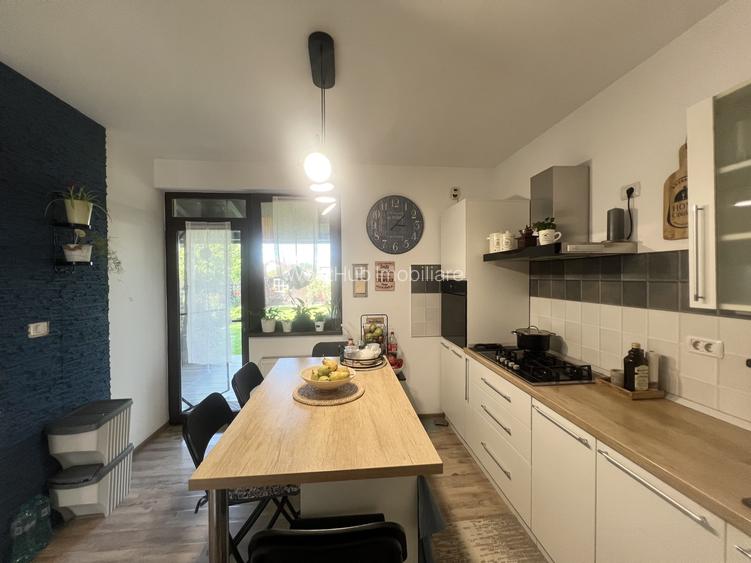 Duplex 4 camere, 105 mp utili, 300 mp, teren, mobilat - Chisoda