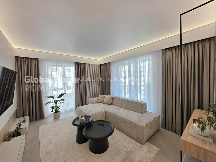 Designer | 3 Rooms Apartment + Terrace + Parking | Cortina North Pipera - 8