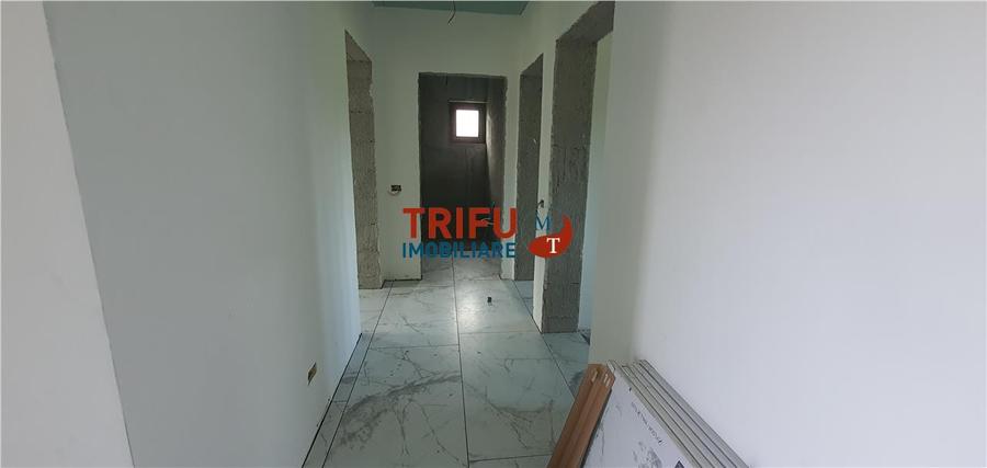 Casa noua semifinisata pe nivel 500 mp teren comuna Ighiu