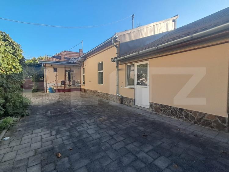 Casă și clădire fostă brutărie cu garaj, teren 403 mp Zona Dacia