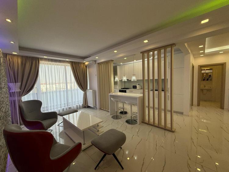 Apartament cu 3 camere, mobilat si utilat LUX