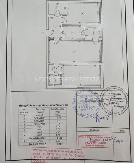 Apartament 3 camere l 81mp l 2 parcari incluse l 195.000euro - 22