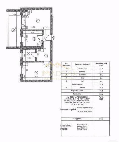 Apartament 2 Camere de Lux /Fabrica de Glucoza/Predare la alb-169.000 € - 3
