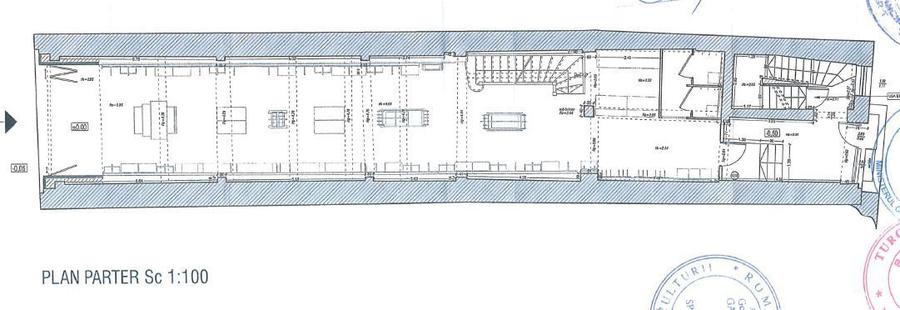 Centrul Vechi Lipscani S+P+2 500 mp Comercial si Birouri