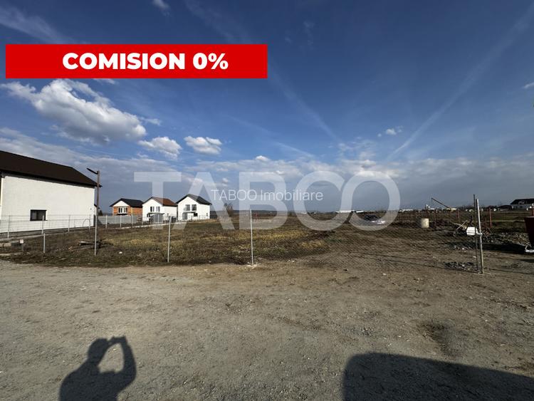 COMISION 0 Teren intravilan de 501 mp PUZ cu utilitati Sura Mica Sibiu - 2