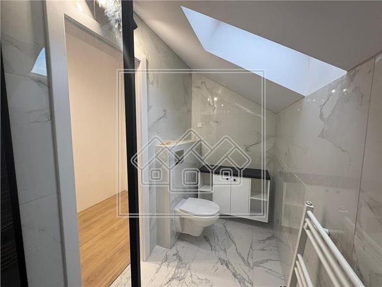 Penthouse la cheie, intabulat, 3 camere, terasa, dressing