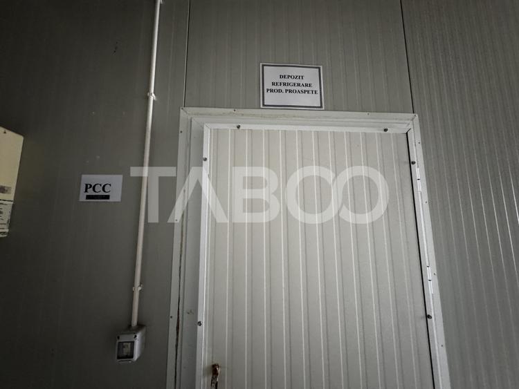 Hala productie de inchiriat 531 mpu cu teren 1103 mp Cristian Sibiu