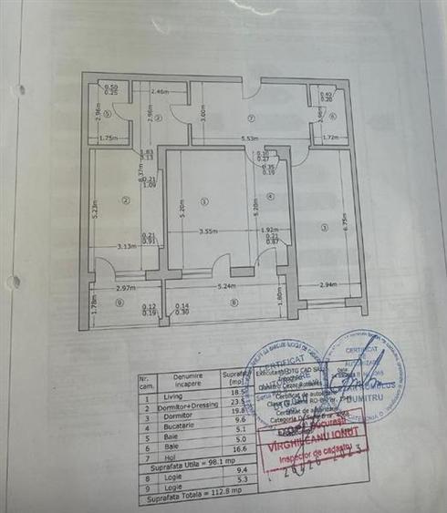 Apartament 3 camere Marasesti/ Unirii