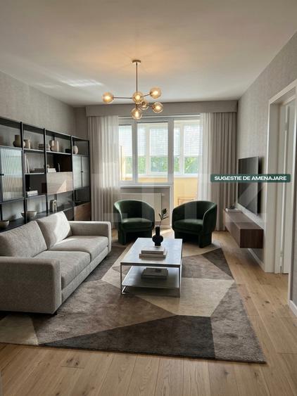 Apartament 3 camere, semidecomandat, localizat central