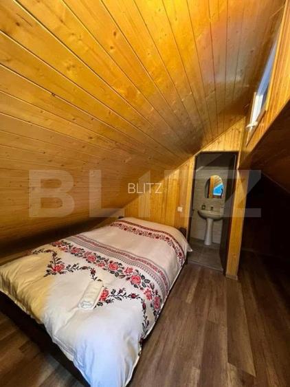Cabana cu vedere la lac, 1800 mp teren, la Colibita -sau schimb! - 9