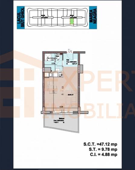 Studio modern de vânzare în Mamaia Sat | Ideal investiție