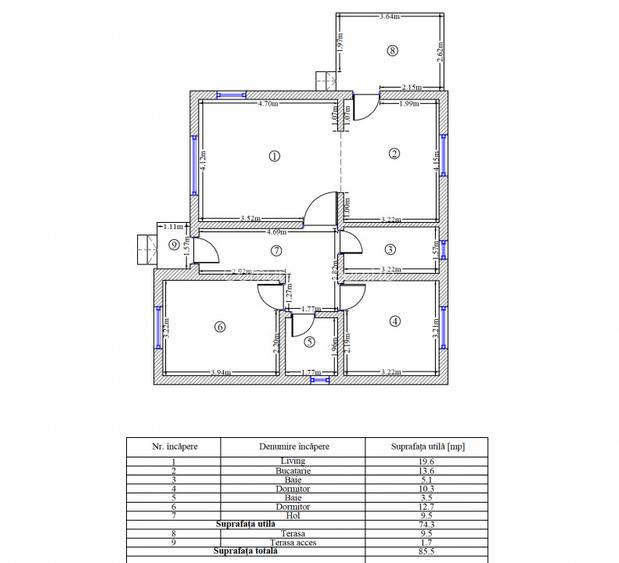 Casa Individuala 2025 Macului - Oituz | 85mp | incalzire pardoseala - 5
