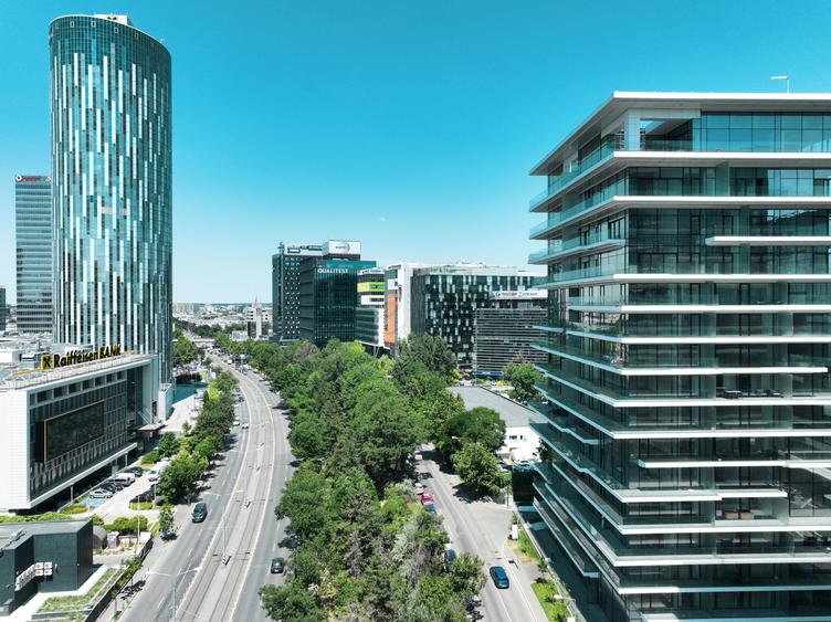 4 camere 215 mp, tavane de 3,4 m, One Floreasca Towers