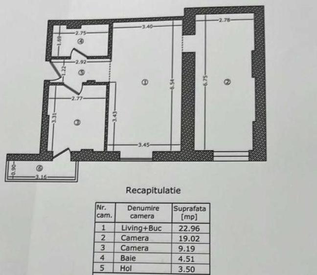 Apartament 3 camere Liberty Mall-Viilor -Super Pret