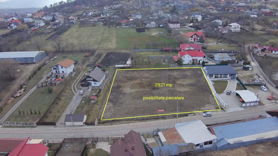 Teren 2921 mp Targu Neamt -Sos Baile Oglinzi.