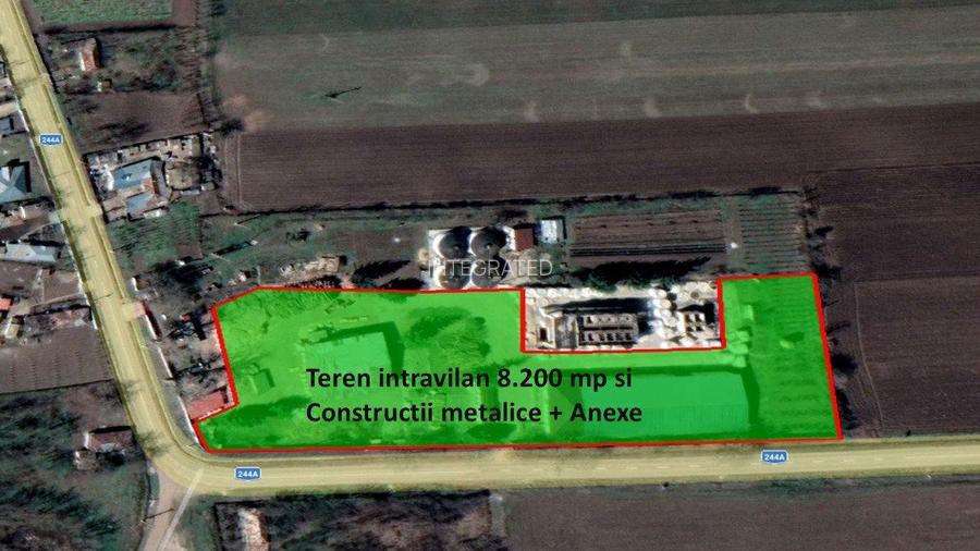 Teren intravilan 8.200 mp si Constructii |Rosiesti - Vaslui - 2