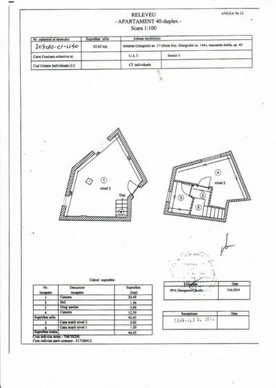 Apartament de 2 Camere | Luica | Parcare | Bloc 2013 | Giurgiului