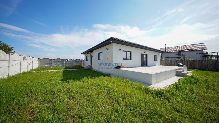 Vilă individuală parter, 4 camere – Adunații Copăceni, jud. Giurgiu