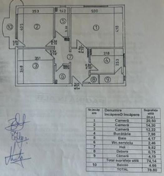Apartament 3 Camere,13 Septembrie,bl.1989,DECOMANDAT,Amenajat,2 bai,geam la baie