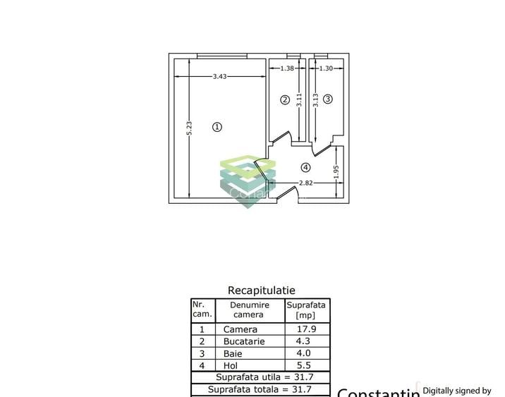Apartament zona Dristor Ramnicu Sarat  Ideal Investitie - 3