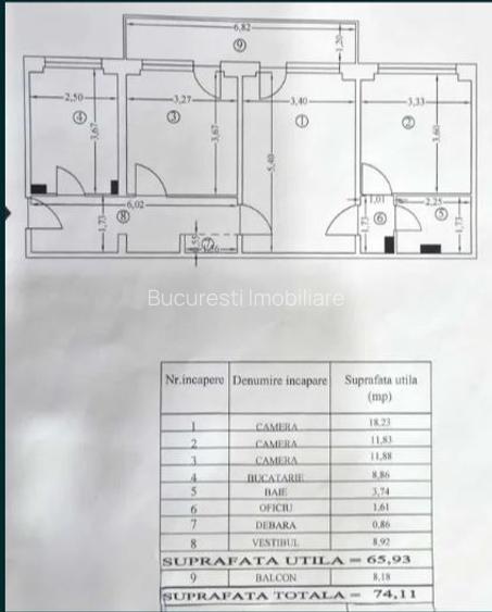 Lacul Tei Parcul CIRCULUI ,STRADAL bl. MONOLIT reabilitat,et.1/10,Liber! - 7
