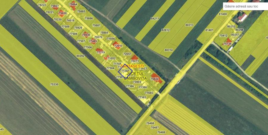 Casă la roșu cu posibilitate de personalizare proprie-teren 800 mp- Tartasesti