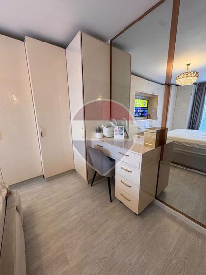 Apartament 3 camere, 70 mp, mobilat luxury, balcon 15 mp, 2 parcări