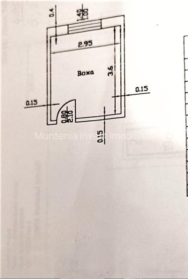 Boxa de vanzare, 10,62 mp. Zona Teilor - 8