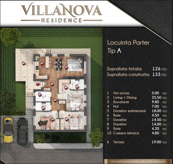 Casa cu ventilatie HVAC | Pompa de caldura | Panouri fotovoltaice | Smart Home
