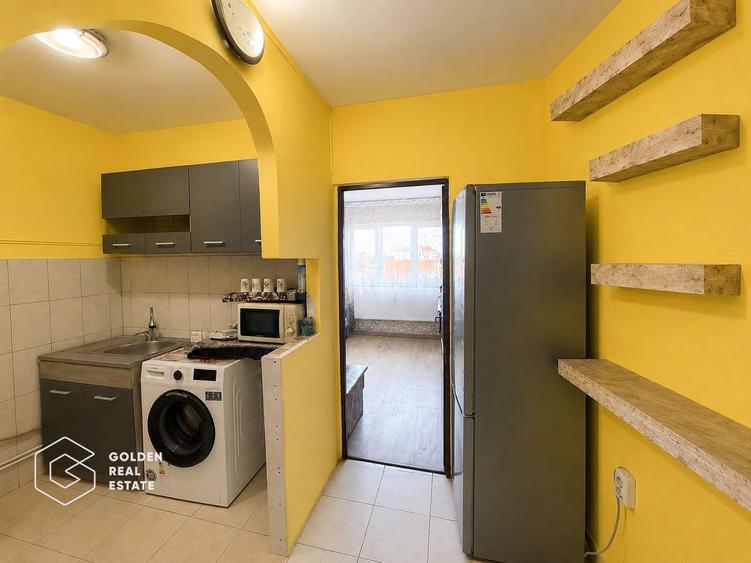 Garsoniera amenajata, 33 mp, etaj 3, zona Gradiste