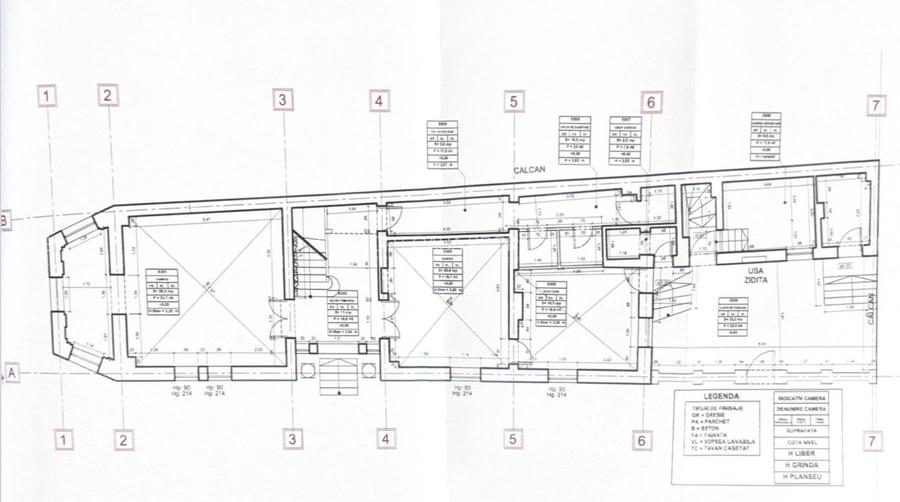 Vila D+P+1+M , 3 intrari, PRETABILA BIROURI - 37