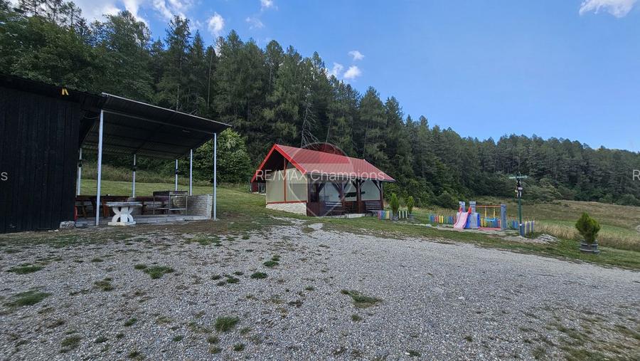 Pensiune în funcțiune | 10 camere | Teren 4.000 mp | Brădet – Săcele
