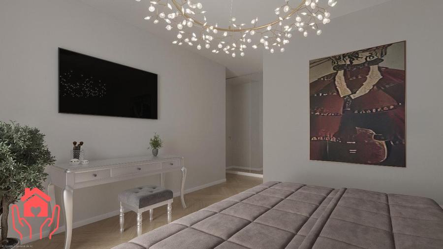HERASTRAU Parc-3 camere luxury, amenajare cu designer, terasa cu lounge space!