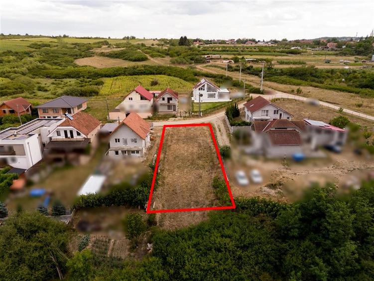 RECO Teren intravilan in Paleu cu priveliste spre Dealuri aproape de Oradea