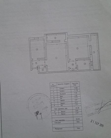 Apartament cu 2 camere, zona Tatarasi