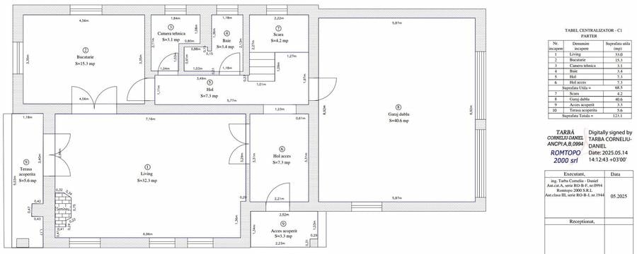 Casa individuala - P+1M, 4 camere - Corbeanca, strada Laguna Albastra