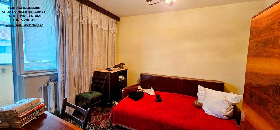 Apartament 2 camere decomandat, cu boxa, cartier Precista, zona Scoala nr.10