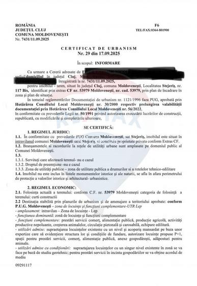 Teren de vis în Stejeriș – utilități, natură, acces rapid!