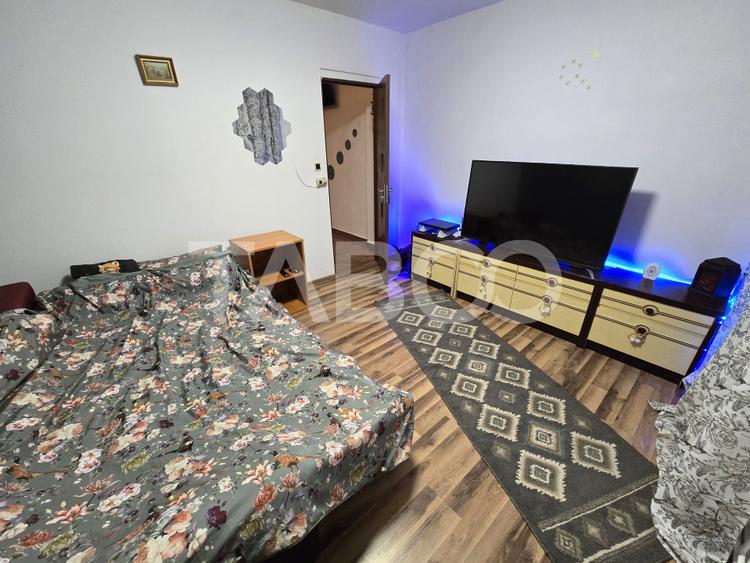 Garsoniera decomandata 28 mp utili mobilata utilata zona Tilisca Sibiu